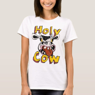 Camiseta ilustração engraçada do desenho animado da Santa V