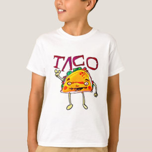 Camiseta ilustração engraçada do estilo de desenho anima