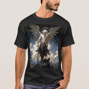 Camiseta Ilustração Fantasia Arcanjo Miguel