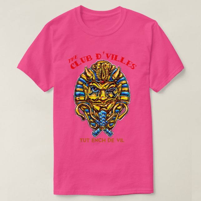 Camiseta Ilustração Faraó Diabo (Frente do Design)