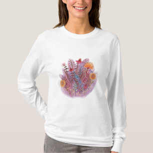 Camiseta ilustração floral
