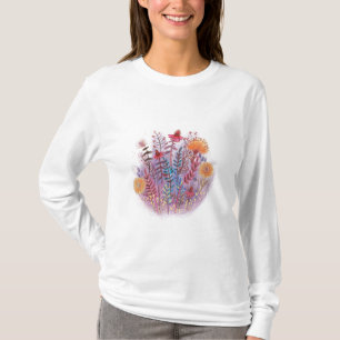 Camiseta ilustração floral