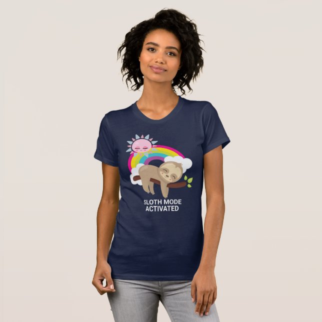 Camiseta Ilustração Funny Ativada no Modo Lúteo (Frente Completa)