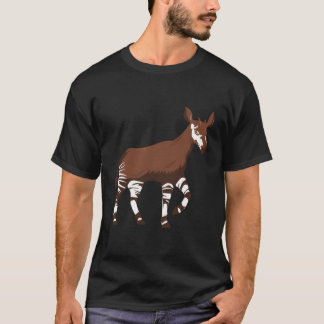 Camiseta Ilustração Funny Okapi