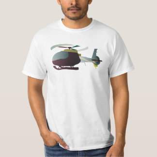 Camiseta Ilustração gráfica da aeronave EC 130