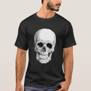 Camiseta Ilustração Horror Caveira, Teto Perfeito