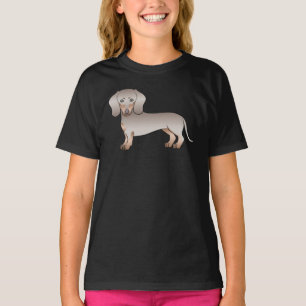 Camiseta Ilustração Isabella E Tan Short Hair Dachshund
