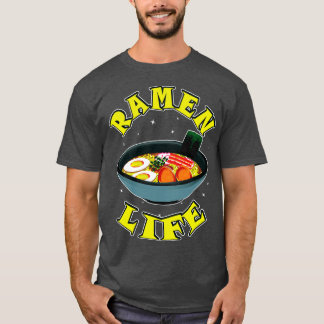 Camiseta Ilustração legal Ramen Life