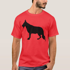 Camiseta ilustração mínima de pastor