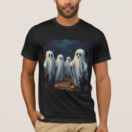 Camiseta Ilustração noturna assombrada