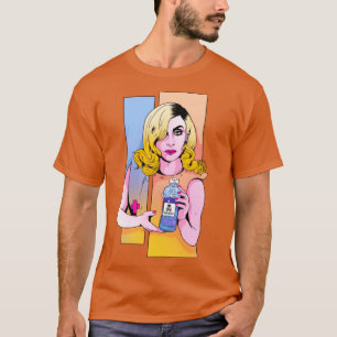 Camiseta Ilustração original da mercadoria Lady Gagaelephon