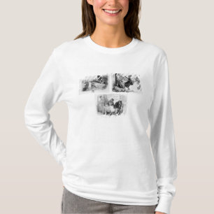 Camiseta Ilustração para 'o lobo e o Lambb