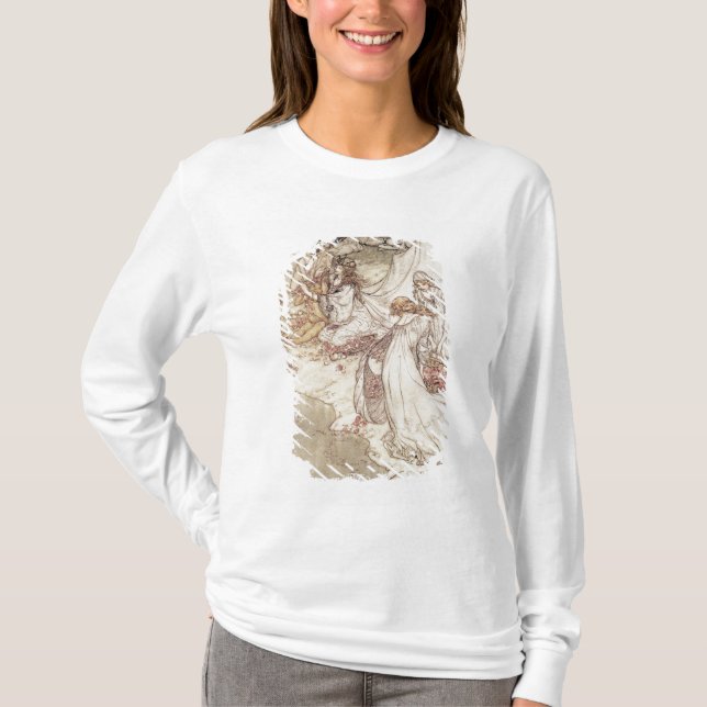 Camiseta Ilustração para um conto de fadas, Fa de Arthur (Frente)