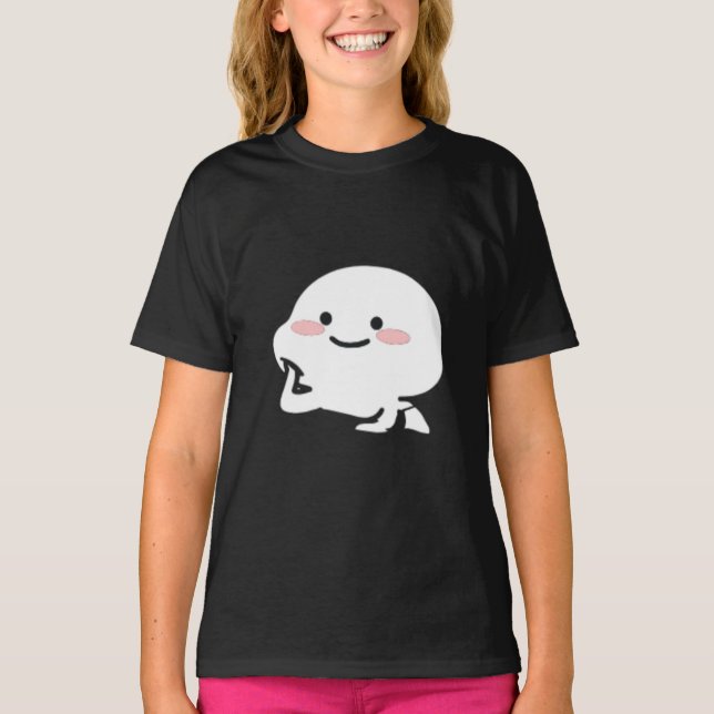 Camiseta Ilustração personalizada do adesivo quby (Frente)