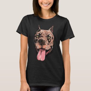 Camiseta Ilustração Pit Bull
