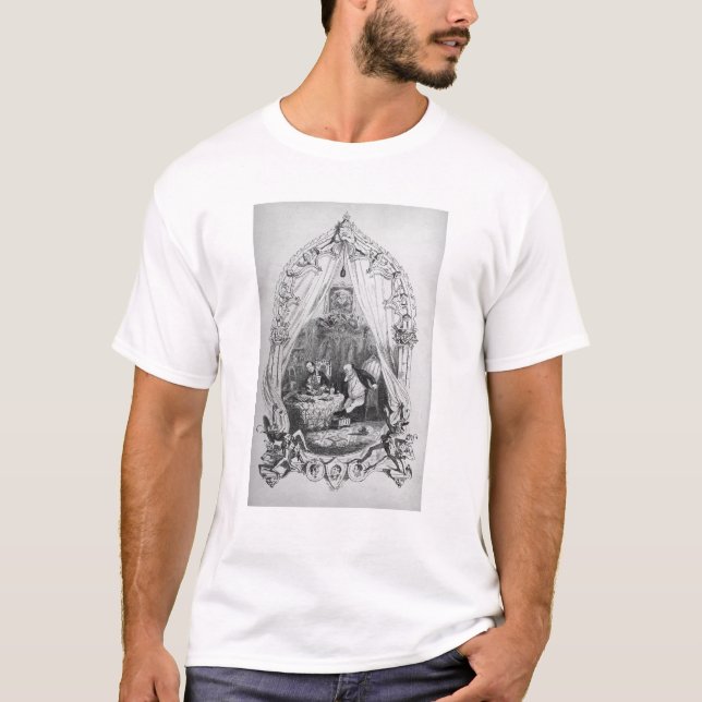 Camiseta Ilustração "que o Pickwick forra" por Charles (Frente)