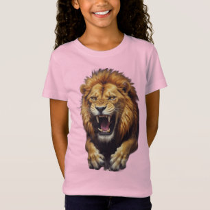 Camiseta Ilustração Raiva do Leão