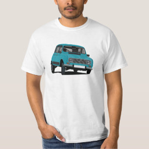 Camiseta Ilustração Renault R4 - em 38 cores T-Shirt