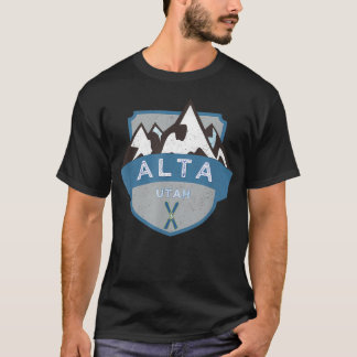 Camiseta Ilustração Retro de Alta Utah Vintage