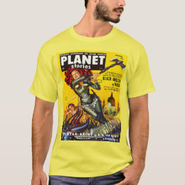 CAMISETA ILUSTRAÇÃO RETRO ICÓNICA DE SCI FI