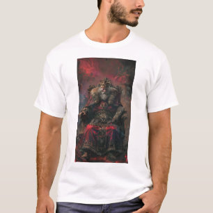 Camiseta Ilustração T-Shirt do Rei Mau da Medieval