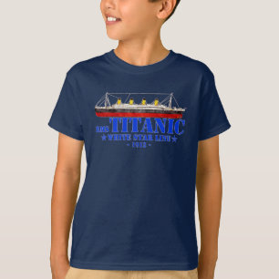 Camiseta Ilustração Titânica RMS - Linha White Star 1912
