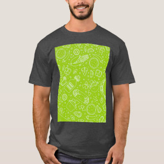Camiseta Ilustração Tropica Exótica Avocado