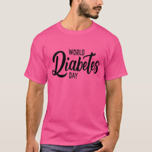 Camiseta Ilustração Vetorial de Silhueta do Dia Mundial do