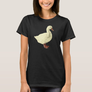 Camiseta Ilustração Vintage Animais De Exploração Pato E Fa