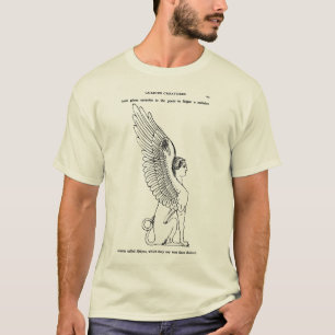 Camiseta Ilustração Vintage Sphinx