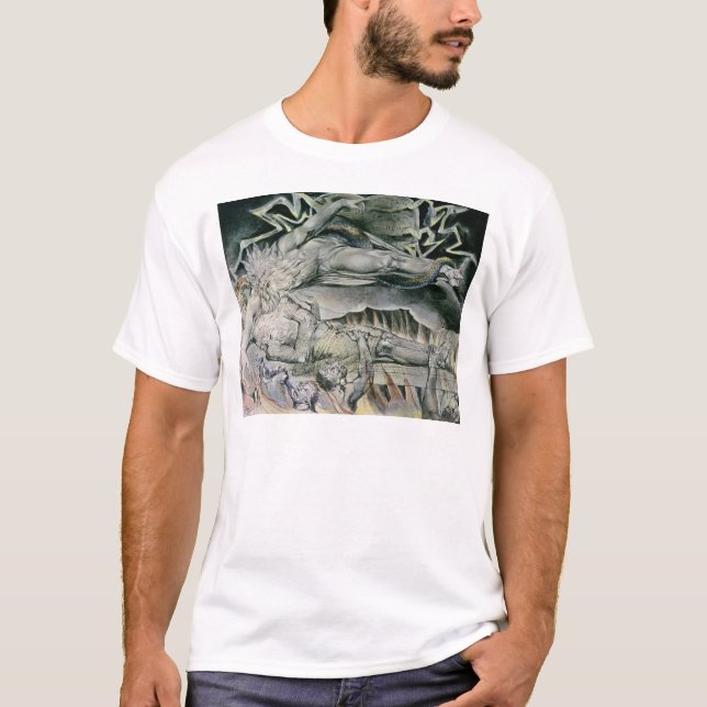 Camiseta Ilustrações de William Blake | do livro de (Frente)