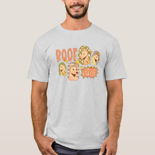 Camiseta Ilustrações do Clube de Telhado/Cachorro