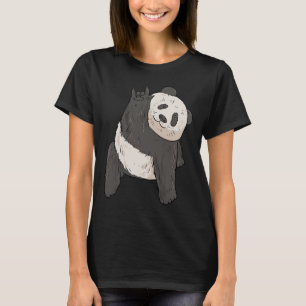 Camiseta Ily Panda Gestos de Mão em ASL Conscientização sob