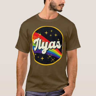 Camiseta Ilyas Rainbow In Space Vintage Style