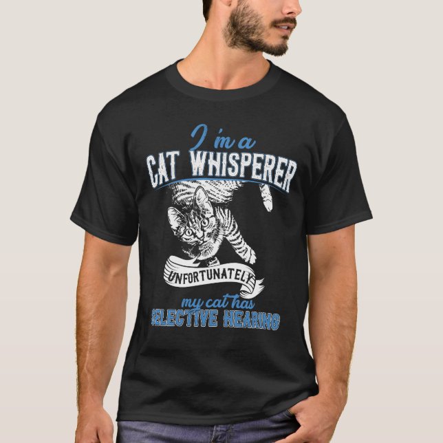 Camiseta I'm a Cat Whisperer (Frente)