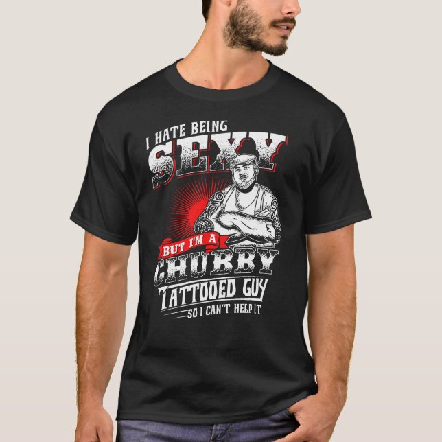 Camiseta Im A Chubby TatuooCara (Frente)