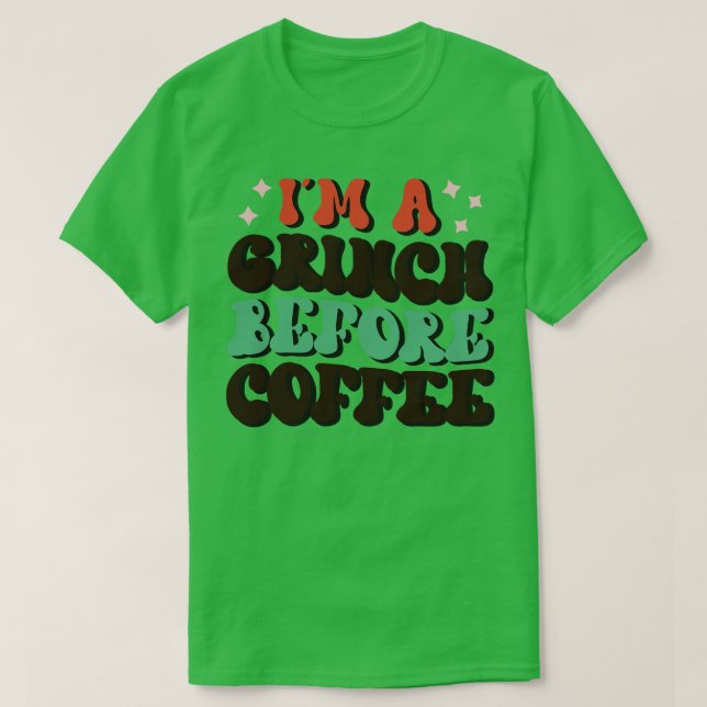 Camiseta Im A G Antes Do Café (Frente do Design)