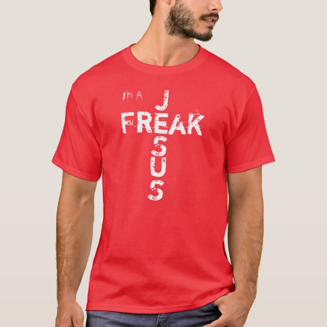 Camiseta I'm a JESUS FREAK (Frente)