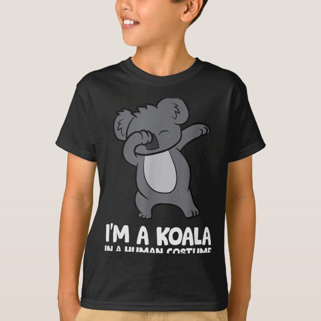 Camiseta I'm A Koala In A Human Costume Funny Koala  (Frente)