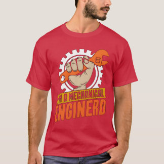 Camiseta Im A Mechanical Enginerd Car Mechanic Engineer fri