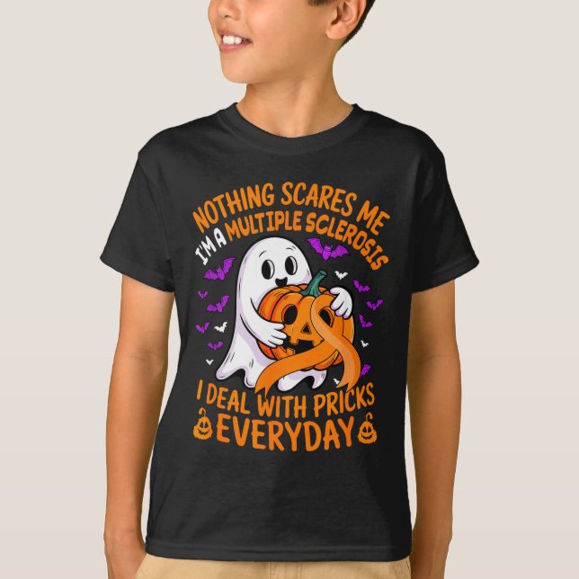 Camiseta Im A Multiple Sclerosis Deal With S Everyday Hallo (Frente)