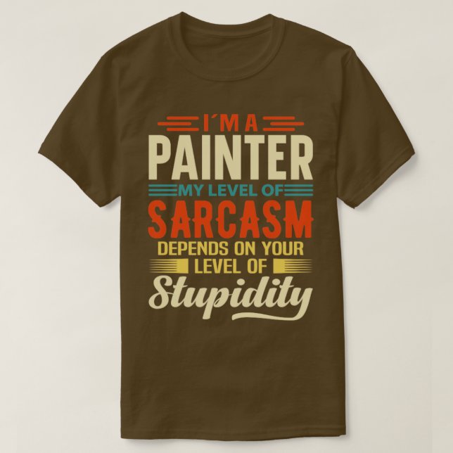 Camiseta Im A Painter (Frente do Design)