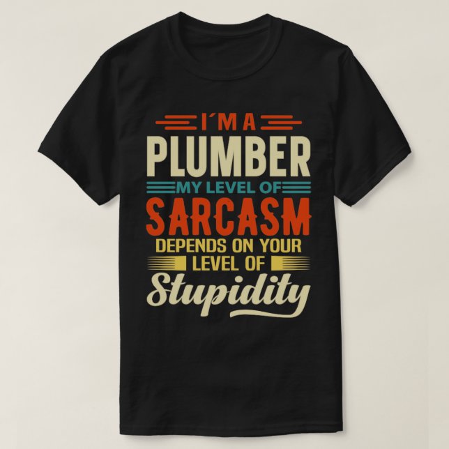 Camiseta Im A Plumber (Frente do Design)