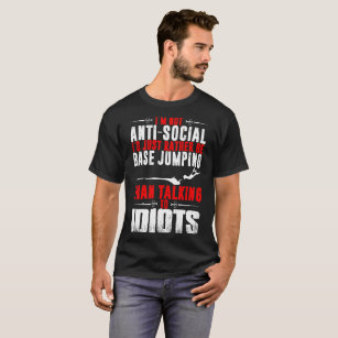 Camiseta Im a preferencialmente nao anti-social da