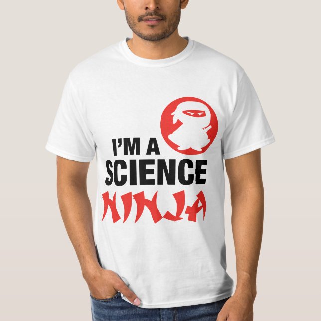 CAMISETA IM A SCIENCE NINJA  (Frente)