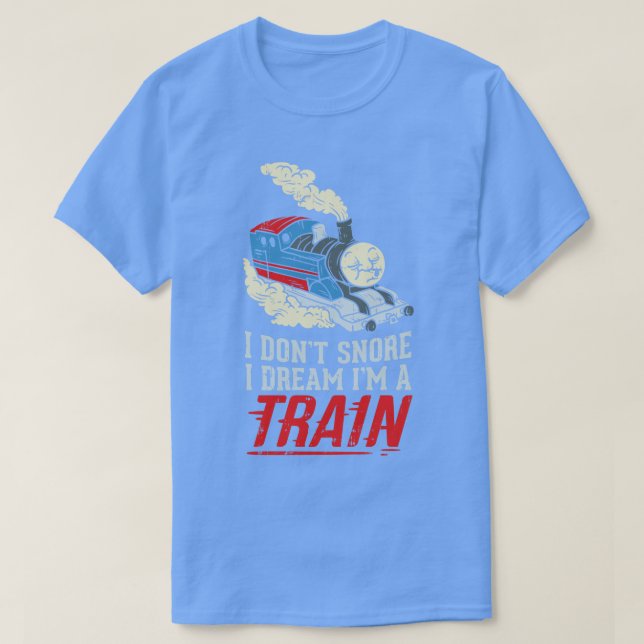 Camiseta Im A Train (Frente do Design)