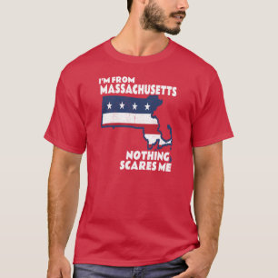 Camiseta Im Afastado Das MÃES Do Estado De Massachusetts Na
