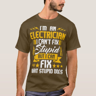 Camiseta Im An ElectronicsLineman Wailman