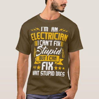 Camiseta Im An ElectronicsLineman Wailman