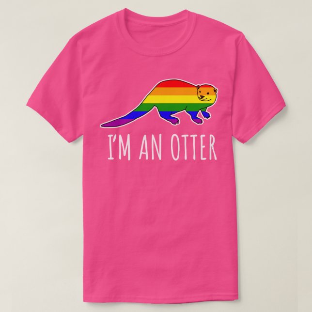 Camiseta Im An Otter (Frente do Design)